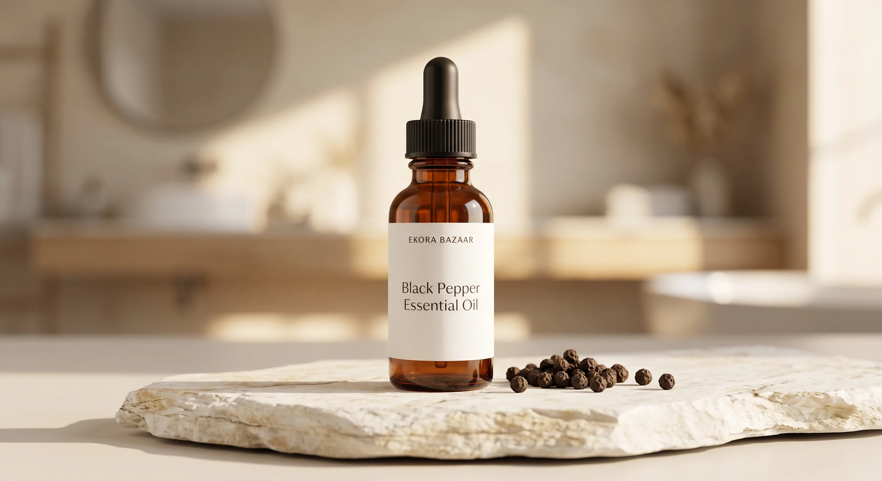 Black Pepper Essential Oil Steam Distilled 100 Pure And Natural